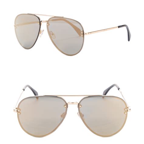 celine mirrored aviator sunglasses|celine sunglasses case.